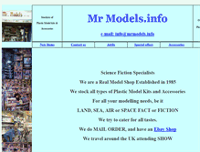 Tablet Screenshot of mrmodels.info